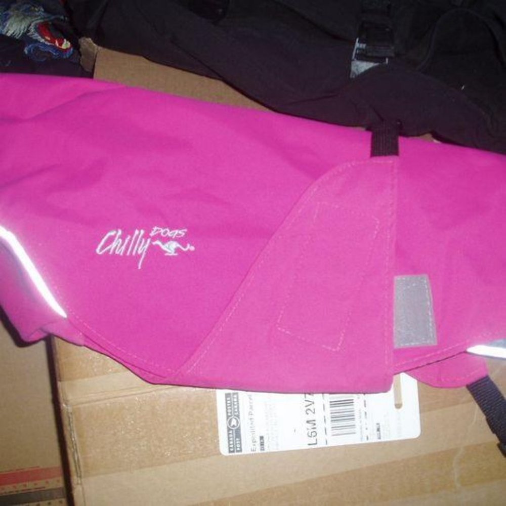 Chilly Dogs Harbour Slicker - Bubblegum pink/Silver Lining